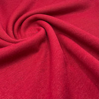 Red Viscose Knitted Jersey Fabric 260GSM 2 Way Stretch