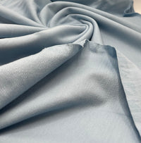 Sky Blue French Terry Loopback Cotton Jersey 230 GSM 95/5 Lycra 4 Way Stretch