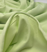 Lime Green Stretch Jersey 220GSM 4 Way Stretch Fabric