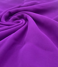 Plain Light Purple Chiffon Sheer Dress Bridal Fabric