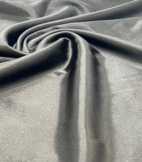 Black Mango Satin Dress Craft Non Stretch Fabric
