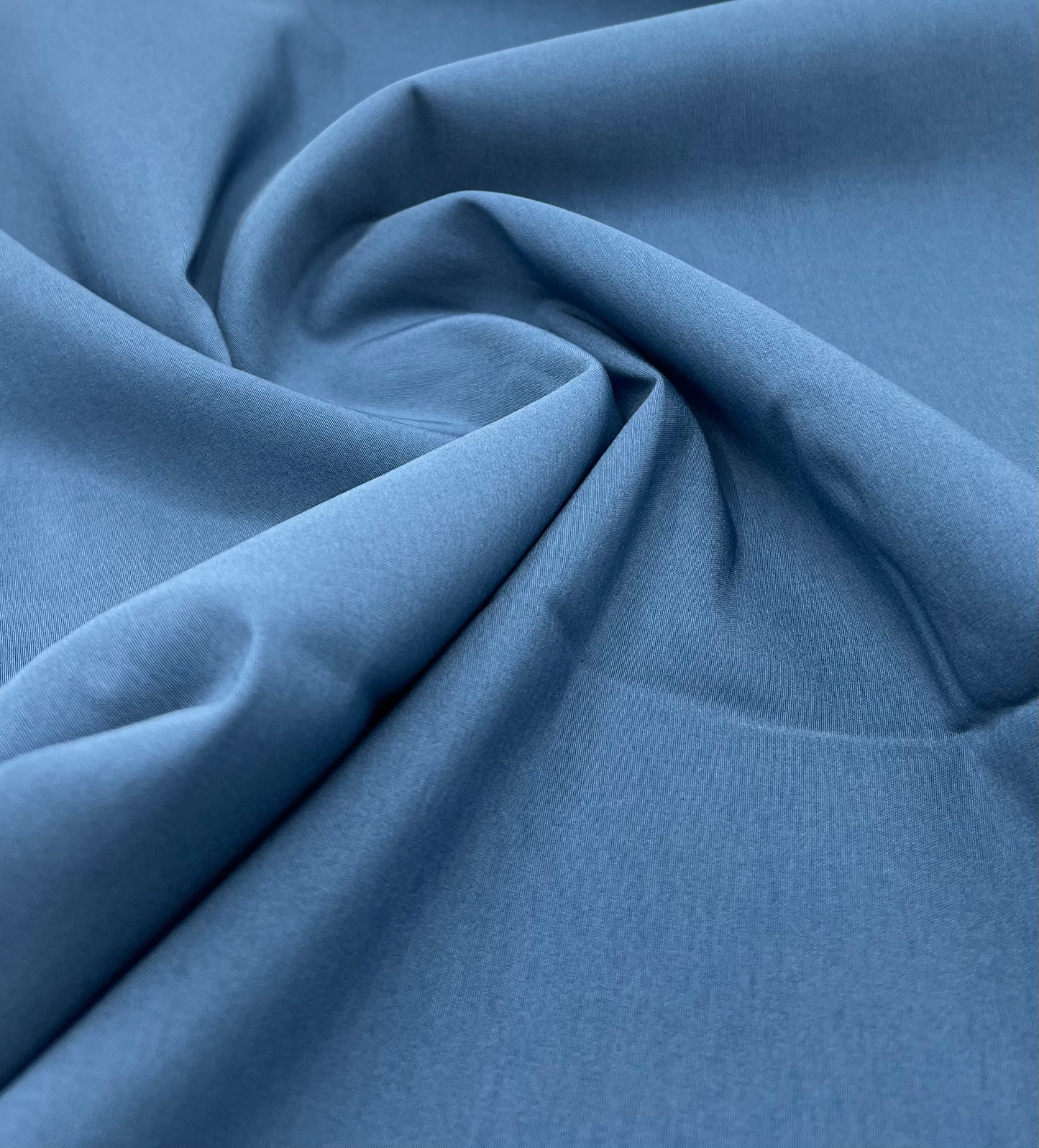 Teal Blue Bengaline Stretch Fabric
