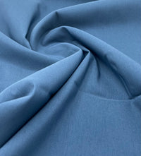 Teal Blue Bengaline Stretch Fabric