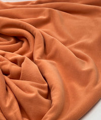 Orange Modal 200GSM 2 Way Stretch Fabric