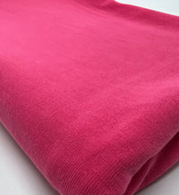 Hot Pink Lightweight Melange Knit Stretch Fabric