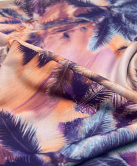 Palm Tree Multi Lightweight Stretch Fabric