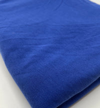 Blue Lightweight Melange Knit Stretch Fabric