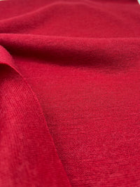 Red Viscose Knitted Jersey Fabric 260GSM 2 Way Stretch