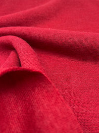 Red Viscose Knitted Jersey Fabric 260GSM 2 Way Stretch