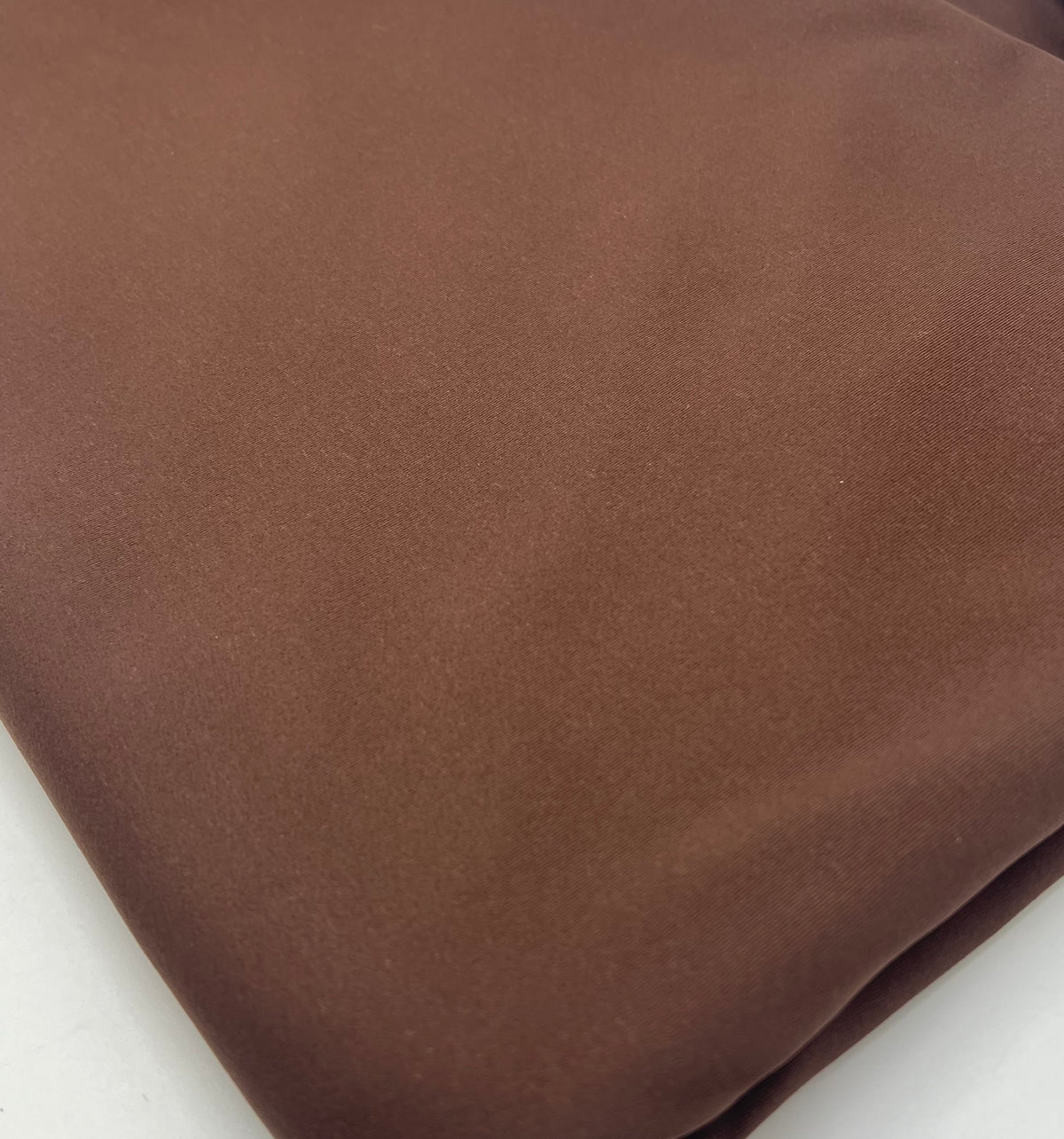 Brown Stretch Jersey 220GSM 4 Way Stretch Fabric
