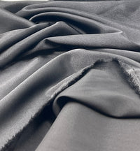 Black Mango Satin Dress Craft Non Stretch Fabric