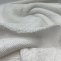 White Luxury Sherpa Curl Fleece Fluffy Faux Fur Fabric