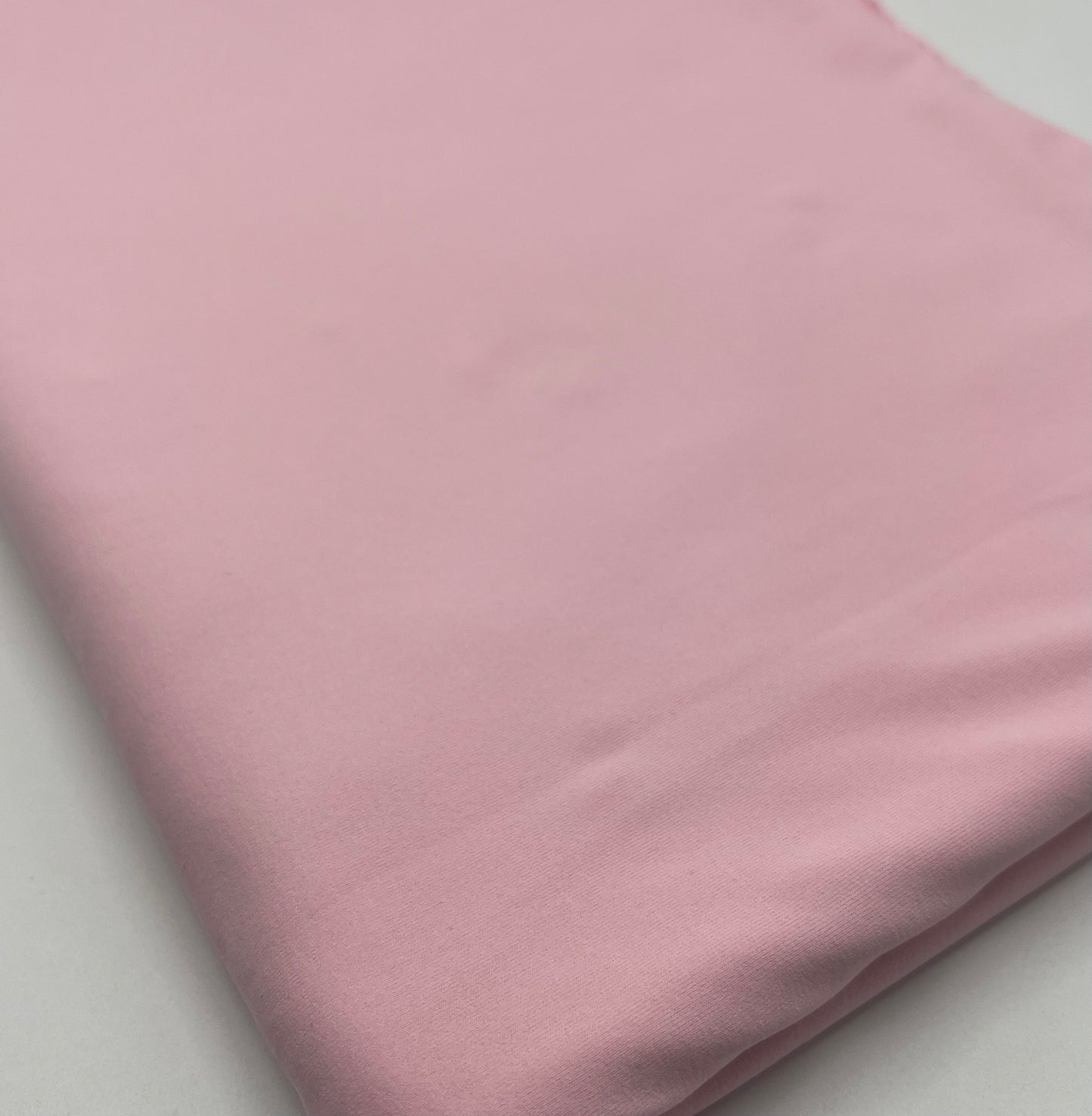 Baby Pink Cotton Touch 220GSM 4 Way Stretch Fabric