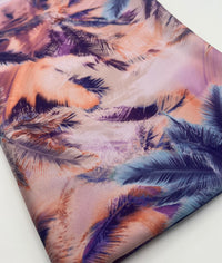 Palm Tree Multi Lightweight Stretch Fabric