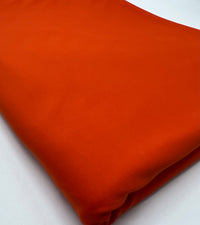 Orange Stretch Jersey 220GSM 4 Way Stretch Fabric