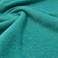 Petrol Green Viscose Knitted Jersey Fabric 260GSM 2 Way Stretch