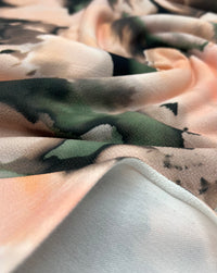 Multi Colour Floral Liverpool bullet Stretch Fabric