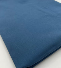Teal Blue Bengaline Stretch Fabric