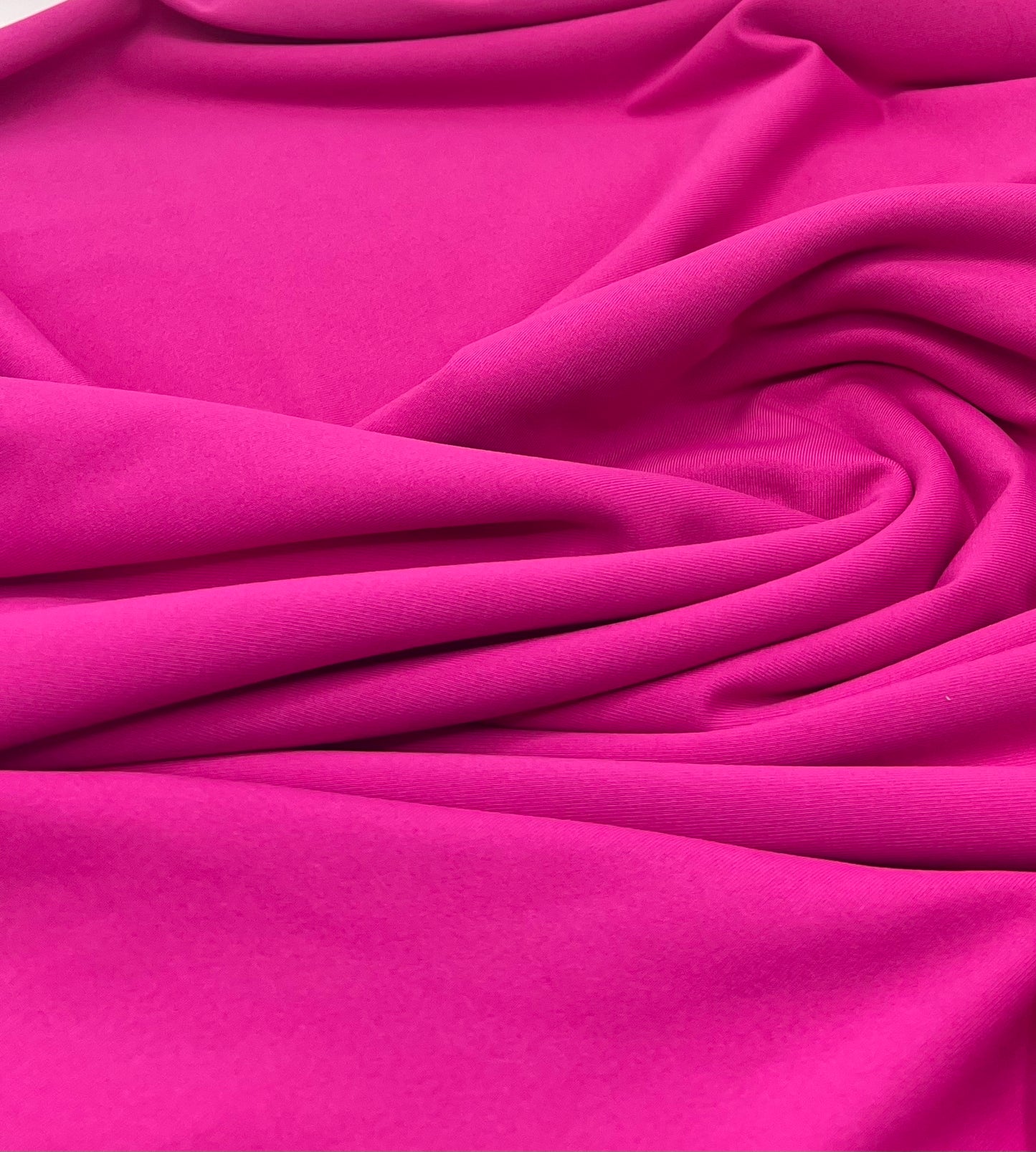 Hot Pink Cotton Touch 220GSM 4 Way Stretch Fabric