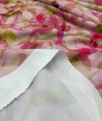 Pink Mix Multi Lightweight Stretch Fabric