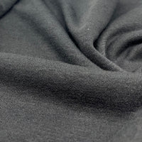 Black Viscose Knitted Jersey Fabric 260GSM 2 Way Stretch