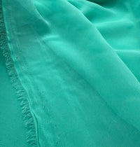 Plain Light Aqua Chiffon Sheer Dress Bridal Fabric
