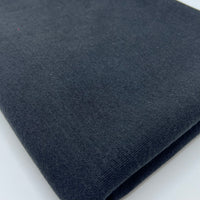 Black Viscose Knitted Jersey Fabric 260GSM 2 Way Stretch