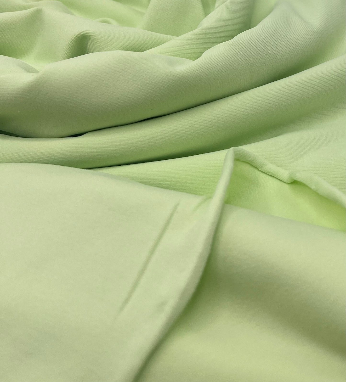 Lime Green Stretch Jersey 220GSM 4 Way Stretch Fabric
