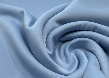 Baby Blue Plain Scuba Fabric - T9 Fabrics