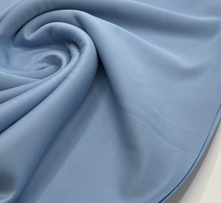 Baby Blue Plain Scuba Fabric - T9 Fabrics