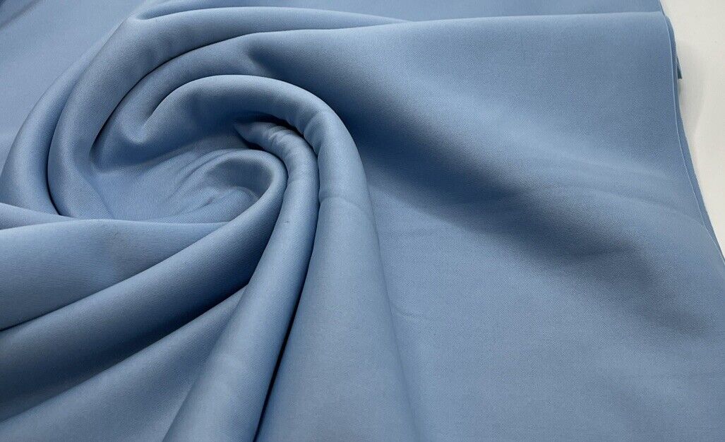 Baby Blue Plain Scuba Fabric - T9 Fabrics