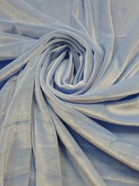 Baby Blue Velour Fabric - T9 Fabrics