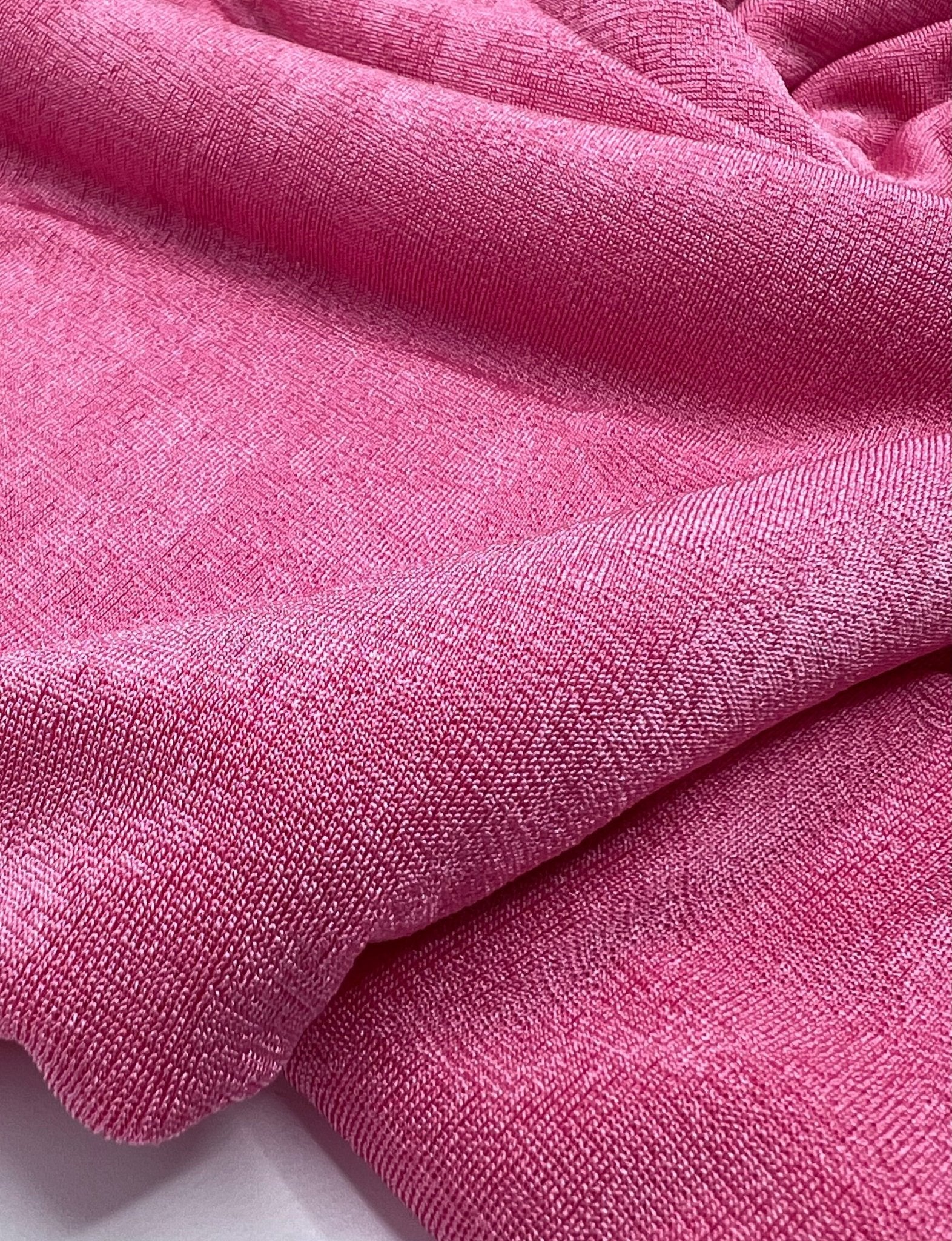 Baby Pink Acetate Slinky Stretch Fabric - T9 Fabrics