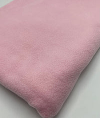 Baby Pink Plain Anti - Pil Polar Fleece Fabric Blanket Loungewear - T9 Fabrics