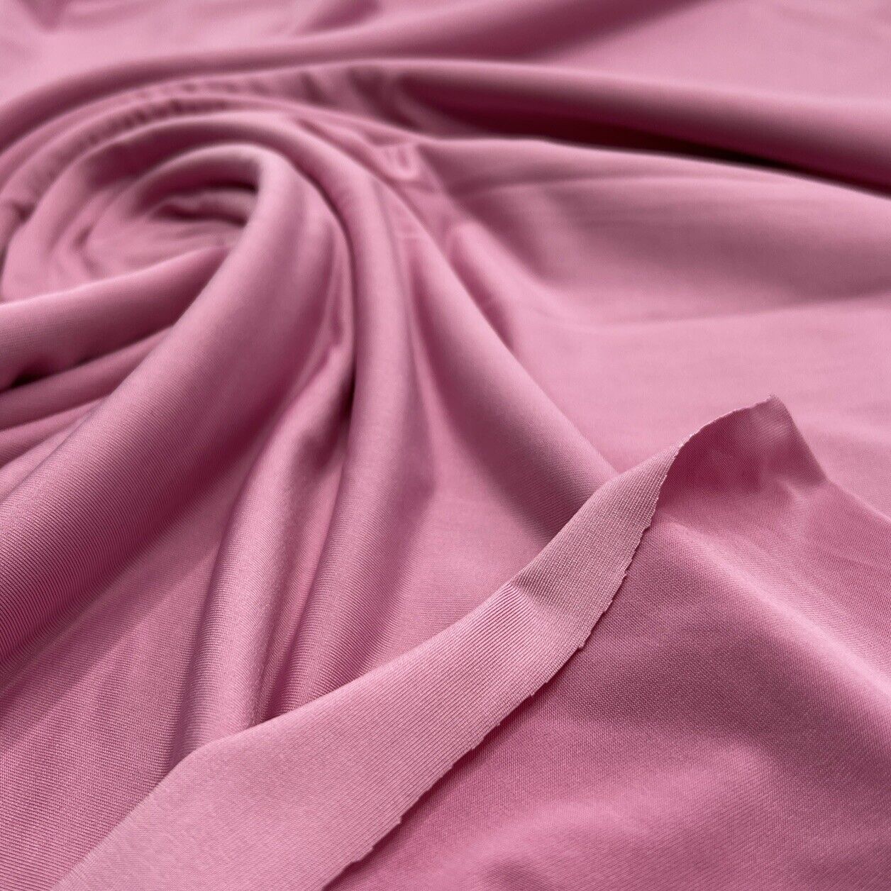 Baby Pink Plain Soft Touch Stretch Fabric - T9 Fabrics