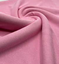 Baby Pink Thick Fine Rib Stretch Fabric - T9 Fabrics