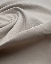 Beige Cotton Stretch Jersey 200 GSM 95/5 Lycra 4 Way Stretch - T9 Fabrics
