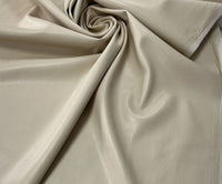 Beige Faux Leather Leatherette Stretch Fabric - T9 Fabrics