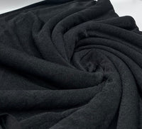 Black Acetate Slinky Stretch Fabric - T9 Fabrics