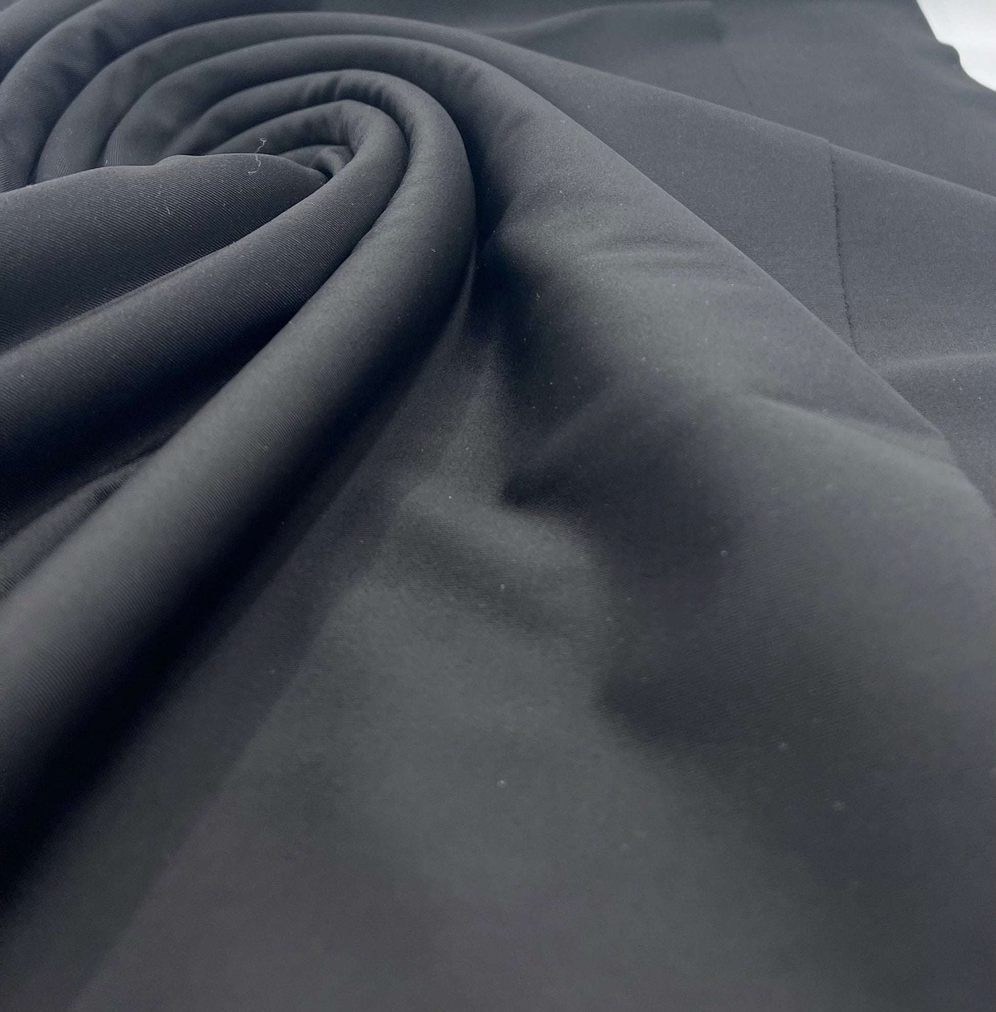 Black Active Sculpting Sportswear Fabric - T9 Fabrics