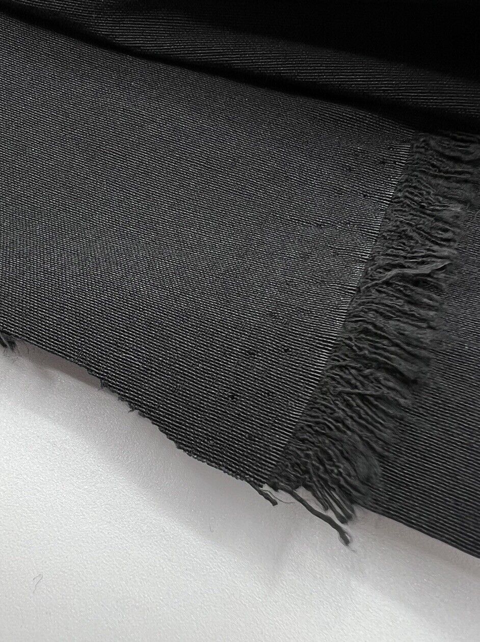 Black Bengaline Stretch Fabric - T9 Fabrics