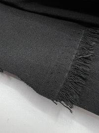 Black Bengaline Stretch Fabric - T9 Fabrics