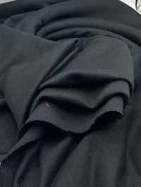 Black French Terry Loopback Fabric - T9 Fabrics