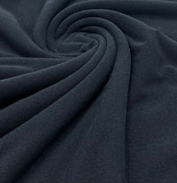 Black Lightweight Melange Knit Stretch Fabric - T9 Fabrics