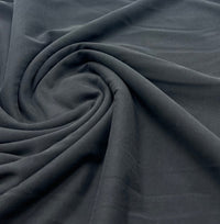 Black Modal 200GSM 2 Way Stretch Fabric - T9 Fabrics