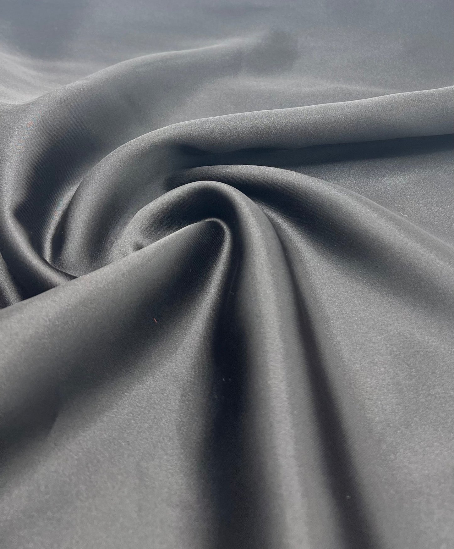 Black Satin Dress Craft Non Stretch Fabric - T9 Fabrics