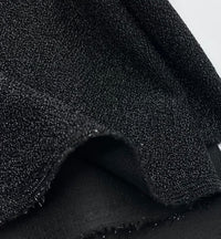 Black Shimmer Lurex Fabric - T9 Fabrics