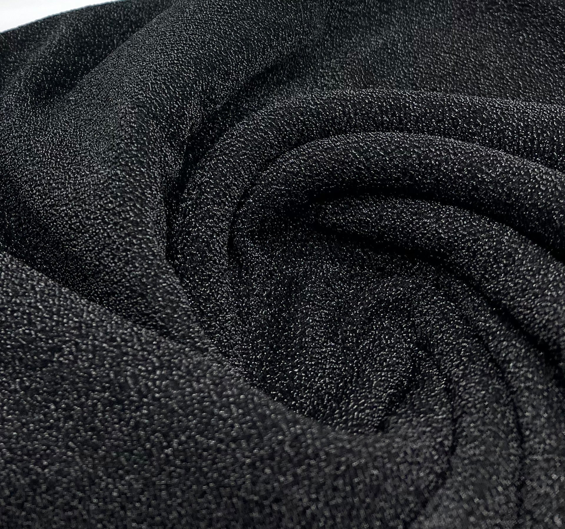 Black Shimmer Lurex Fabric - T9 Fabrics