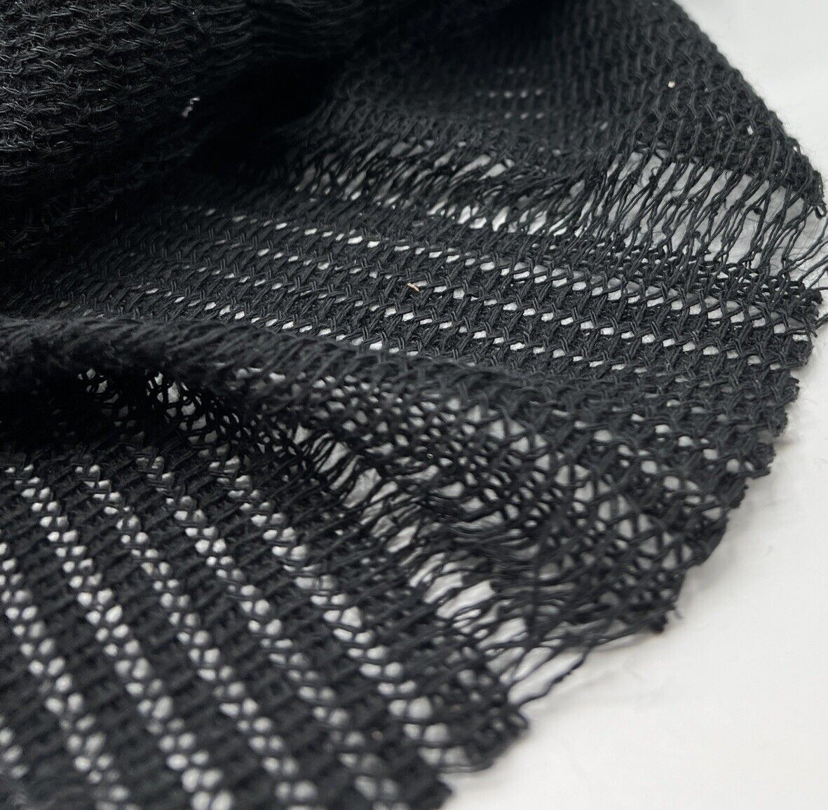 Black Stripe Knitted Stretch Fabric - T9 Fabrics