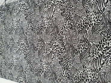 Black & White Multi Animal Print Viscose Elastane Fabric - T9 Fabrics